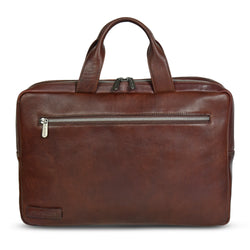 Plevier Jimmy laptoptas 16 inch bruin
