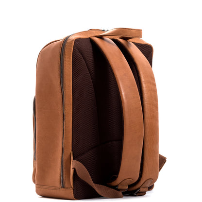 Plevier Slate backpack 15.6 inch cognac