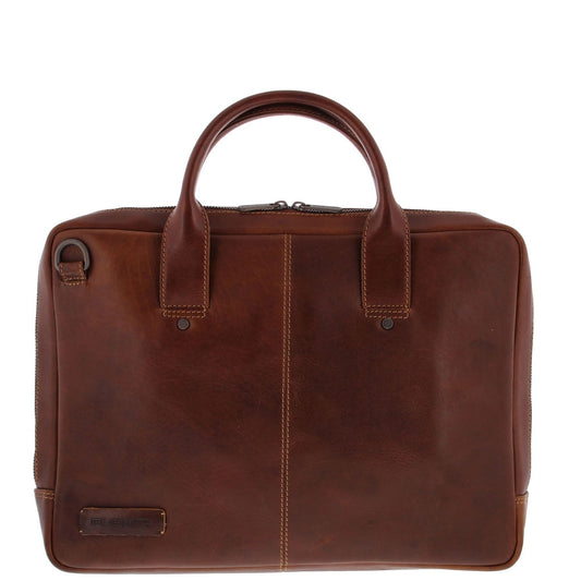 Plevier Loran laptop bag 15.6 inch brown