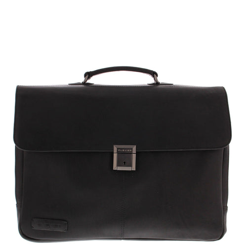 Plevier Decca briefcase 17.3 inch black