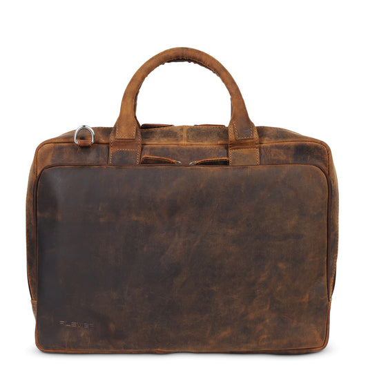 Plevier Colmar business bag 15.6 inch brown