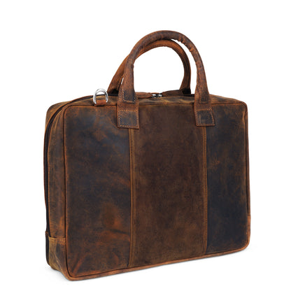 Plevier Colmar business bag 15.6 inch brown
