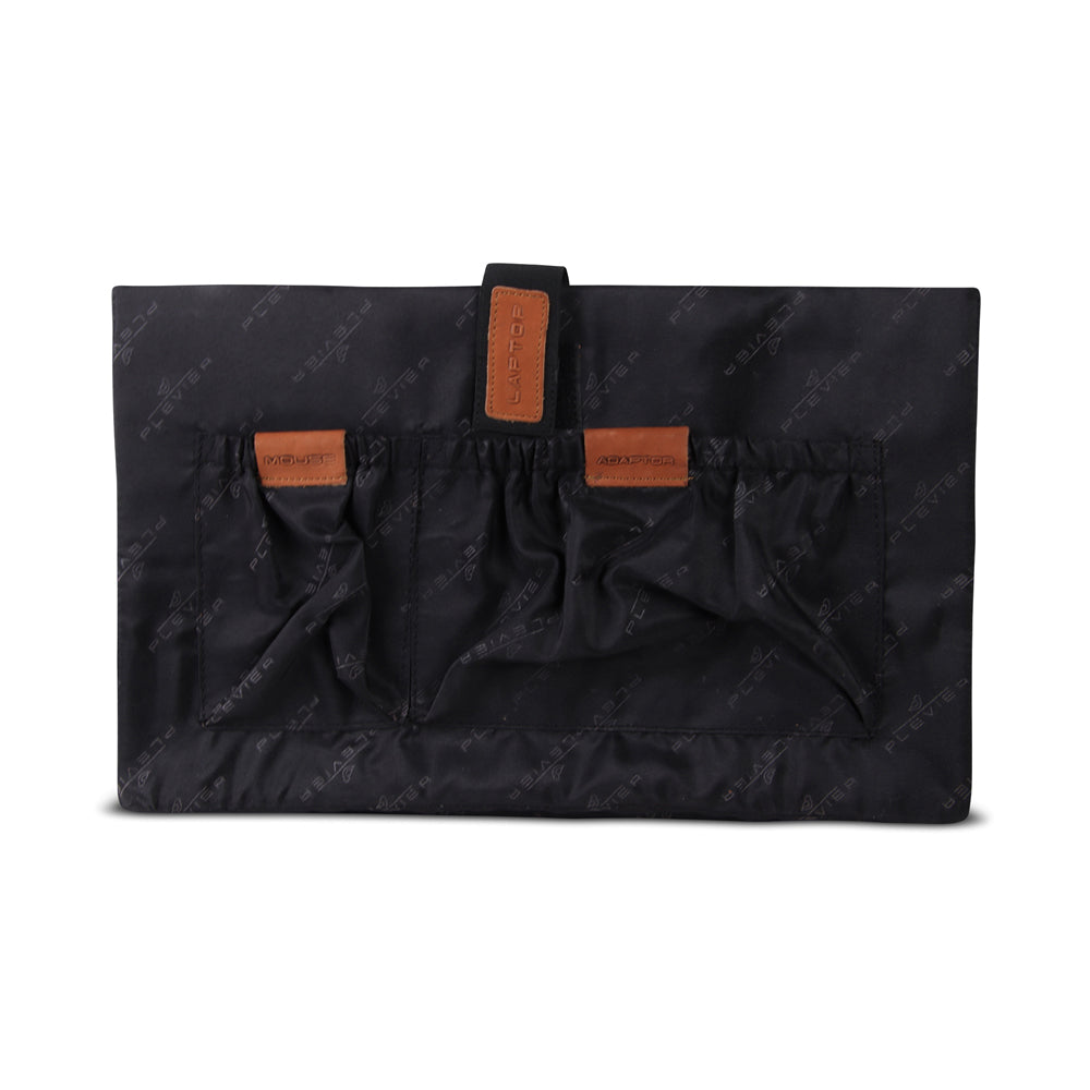 Plevier Lloyd laptop bag 17.3 inch cognac