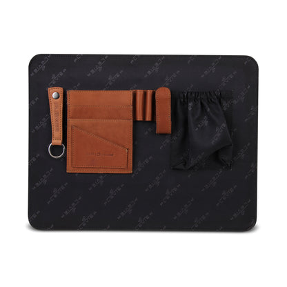 Plevier Gherkin laptop bag 15.6 inch cognac
